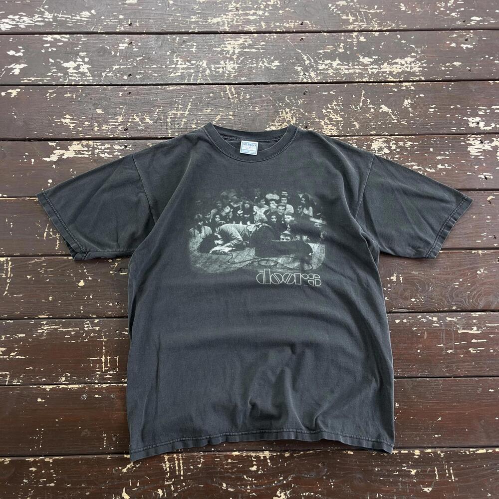 (XL) Vintage 2000 The Doors Jim Morrison People Are Strange Band T-Shirt Rock